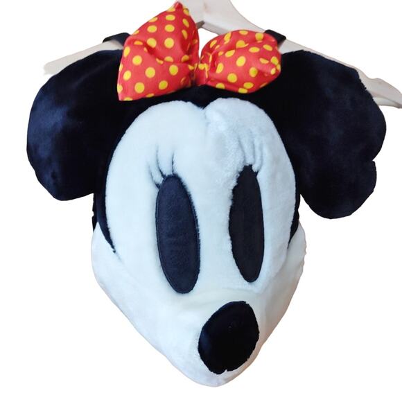 Rare Vintage 1996 Minnie Mouse Plush Backpack - Picture 1 of 11